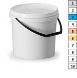 Plastové kbelíky STANDART    1-30 l